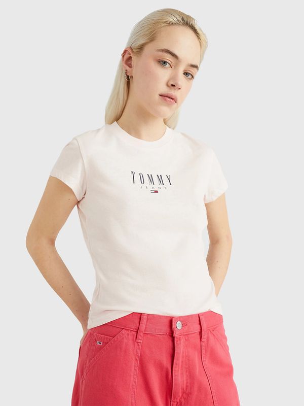 Tommy Jeans Tommy Jeans Essential Koszulka Różowy
