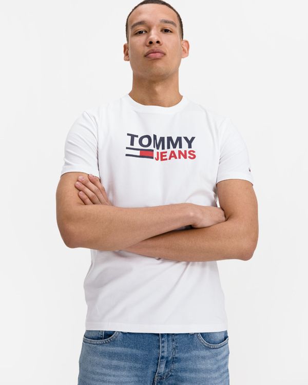 Tommy Jeans Tommy Jeans Stretch Koszulka Biały