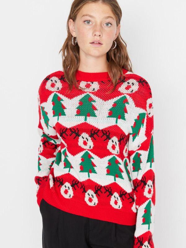 Trendyol Trendyol Sweter Czerwony