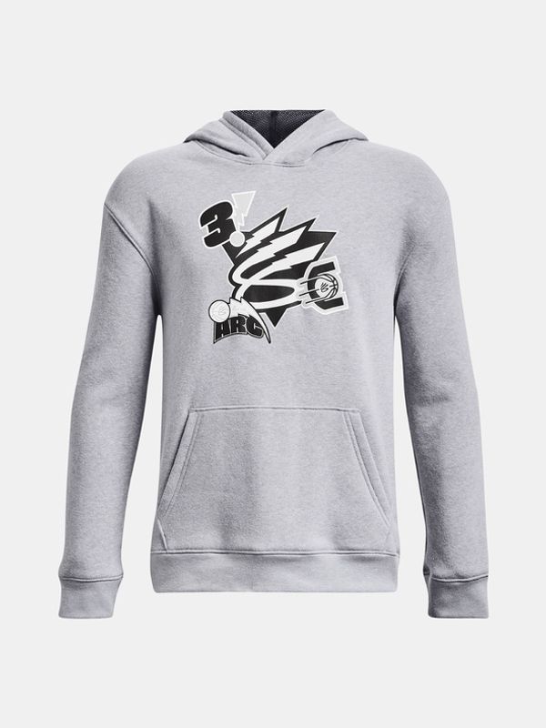 Under Armour Under Armour Curry Boys Big Splash Hoodie Bluza dziecięca Szary