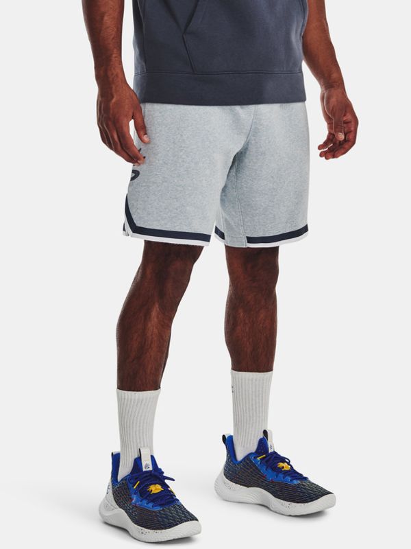 Under Armour Under Armour Curry Fleece 9'' Short-BLU Szorty Niebieski