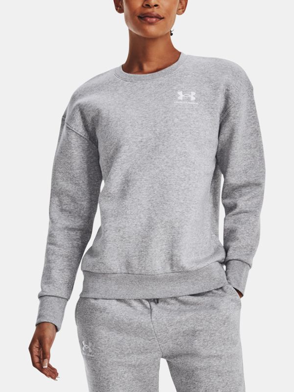 Under Armour Under Armour Essential Fleece Crew Bluza Szary