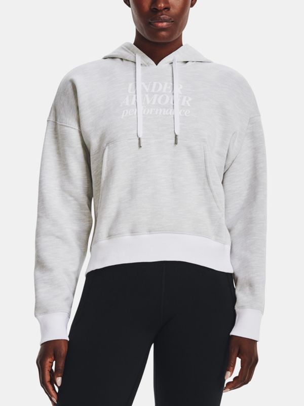 Under Armour Under Armour Essential Script Hoodie Bluza Szary