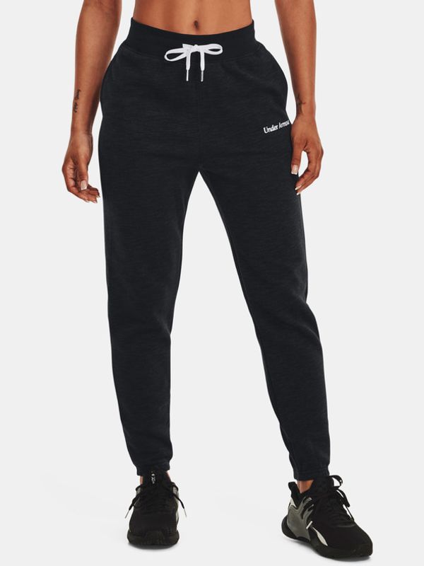 Under Armour Under Armour Essential Script Pant Spodnie dresowe Czarny