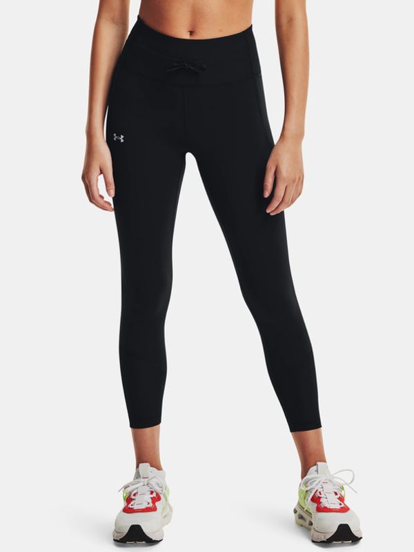 Under Armour Under Armour Meridian Rib WB Ankle Legginsy Czarny