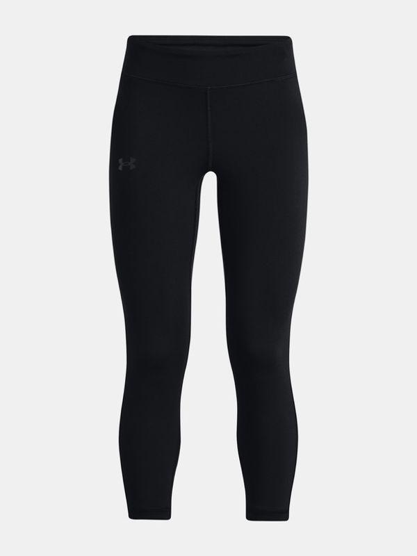 Under Armour Under Armour Motion Solid Ankle Crop Legginsy dziecięce Czarny