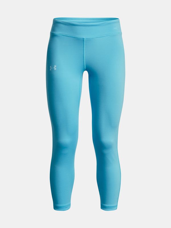 Under Armour Under Armour Motion Solid Crop Legginsy dziecięce Niebieski