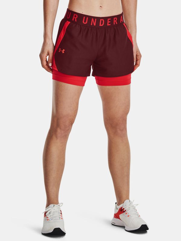 Under Armour Under Armour Play Up 2-in-1 Szorty Czerwony