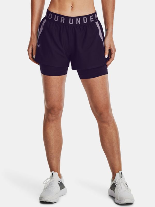 Under Armour Under Armour Play Up 2-in-1 Szorty Fioletowy