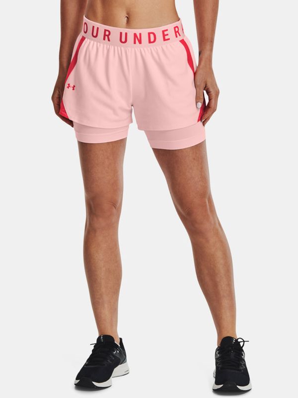 Under Armour Under Armour Play Up 2-in-1 Szorty Różowy