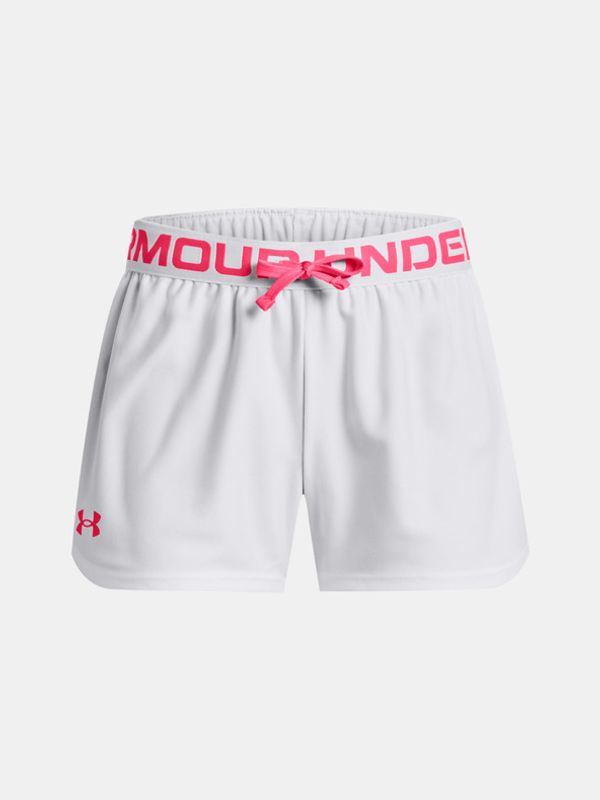 Under Armour Under Armour Play Up Solid Spodenki dziecięce Biały