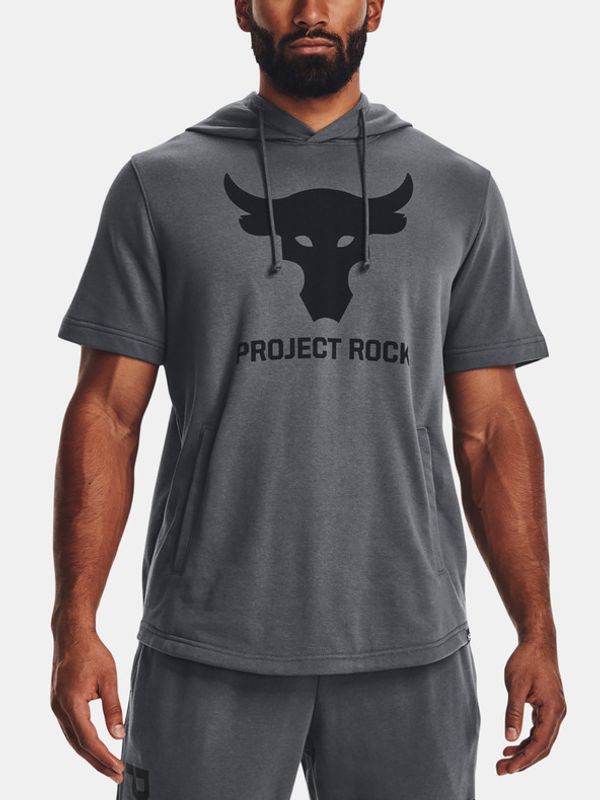 Under Armour Under Armour Project Rock Terry SS HD Bluza Szary