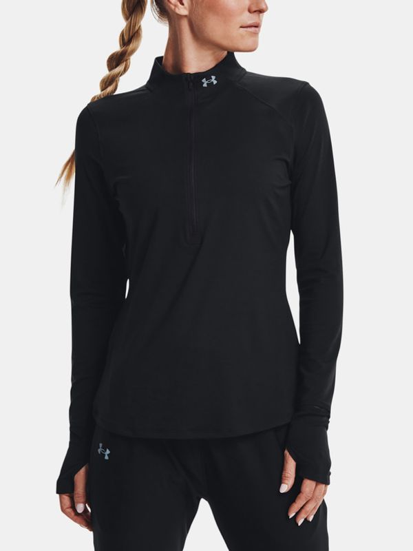 Under Armour Under Armour Qualifier Run 2.0 1/2 Zip Koszulka Czarny