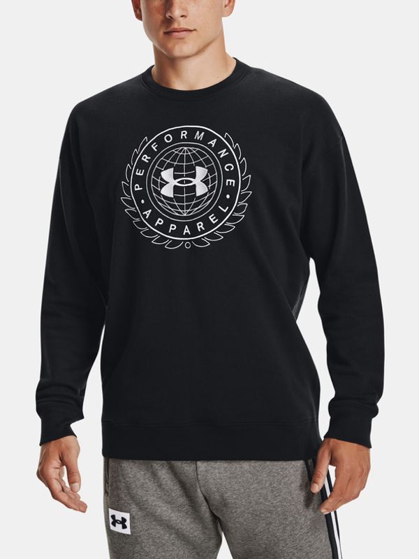 Under Armour Under Armour Rival Flc Alma Mater Crew Bluza Czarny