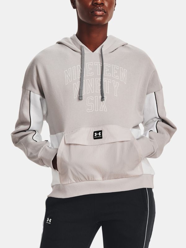 Under Armour Under Armour Rival Fleece + Hoodie Bluza Szary