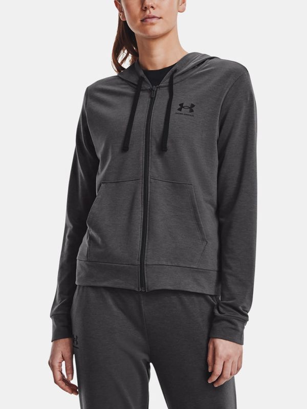 Under Armour Under Armour Rival Terry FZ Hoodie Bluza Szary