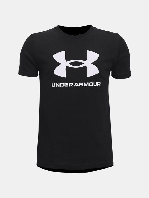 Under Armour Under Armour Sportstyle Koszulka dziecięce Czarny
