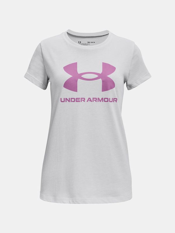 Under Armour Under Armour Sportstyle Koszulka dziecięce Szary