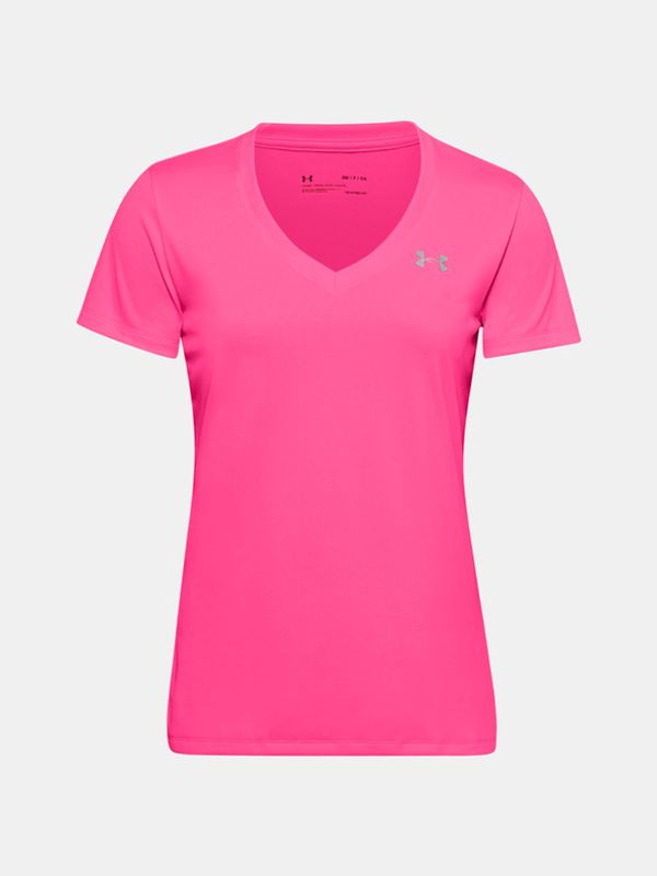 Under Armour Under Armour Tech SSV Solid Koszulka Różowy