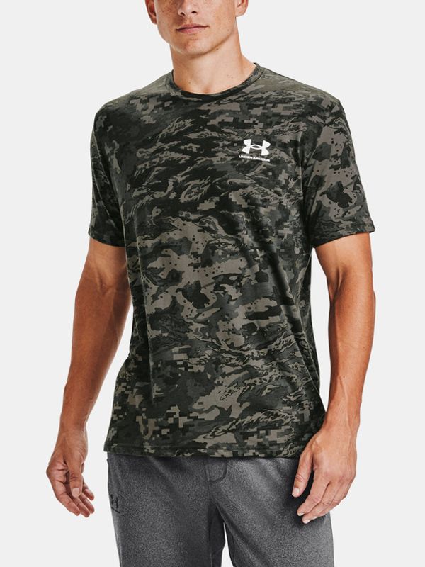 Under Armour Under Armour UA Abc Camo SS Koszulka Zielony