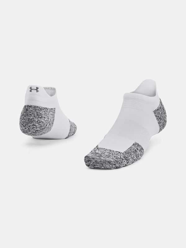 Under Armour Under Armour UA AD Run Cushion 1pk NS Tab-WHT Skarpetki Biały