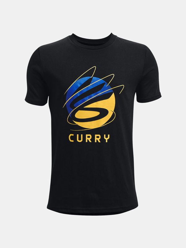 Under Armour Under Armour UA Curry Symbol SS Koszulka dziecięce Czarny