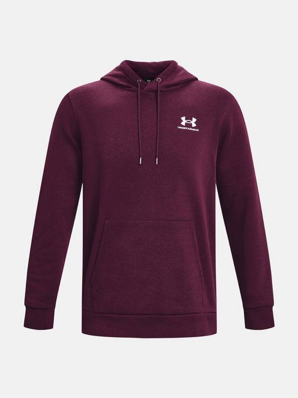 Under Armour Under Armour UA Essential Fleece Hoodie Bluza Fioletowy