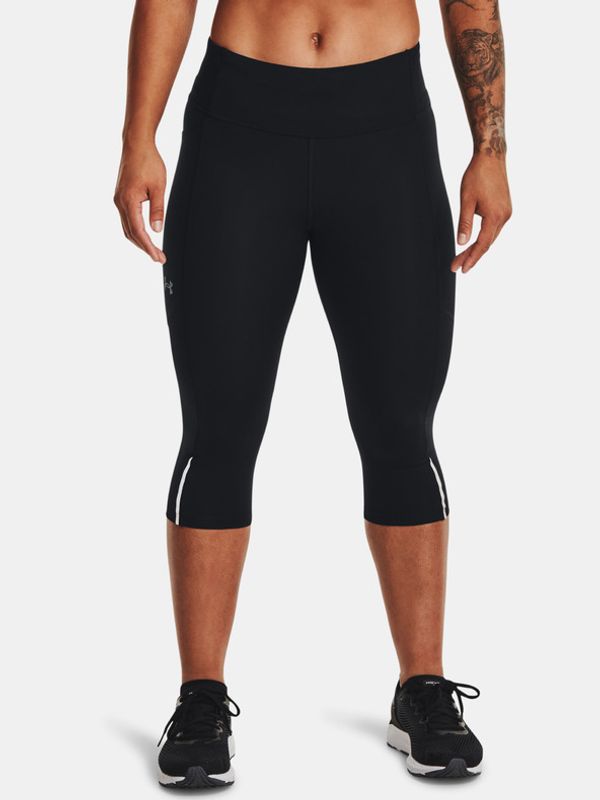 Under Armour Under Armour UA Fly Fast 3.0 Speed Capri Legginsy Czarny