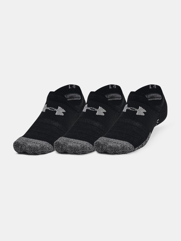 Under Armour Under Armour UA Heatgear UltraLowTab 3-pack Skarpetki Czarny