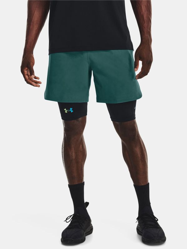 Under Armour Under Armour UA Peak Woven Szorty Zielony