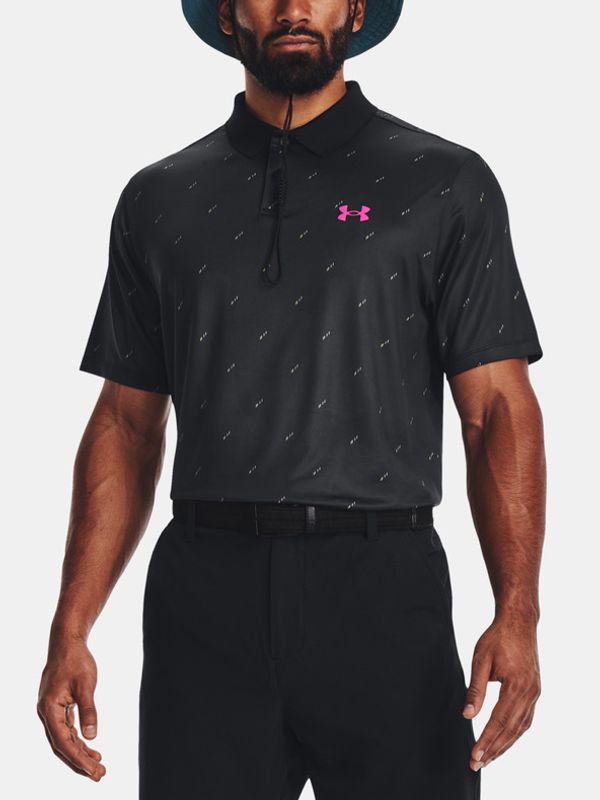 Under Armour Under Armour UA Perf 3.0 Deuces Polo Koszulka Czarny