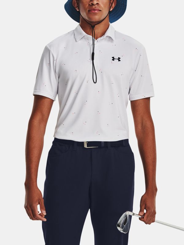 Under Armour Under Armour UA Playoff 3.0 Printed Polo Koszulka Biały