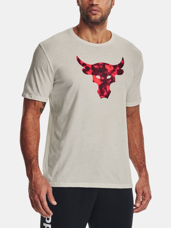 Under Armour Under Armour UA Project Rock Brahma Bull SS Koszulka Biały