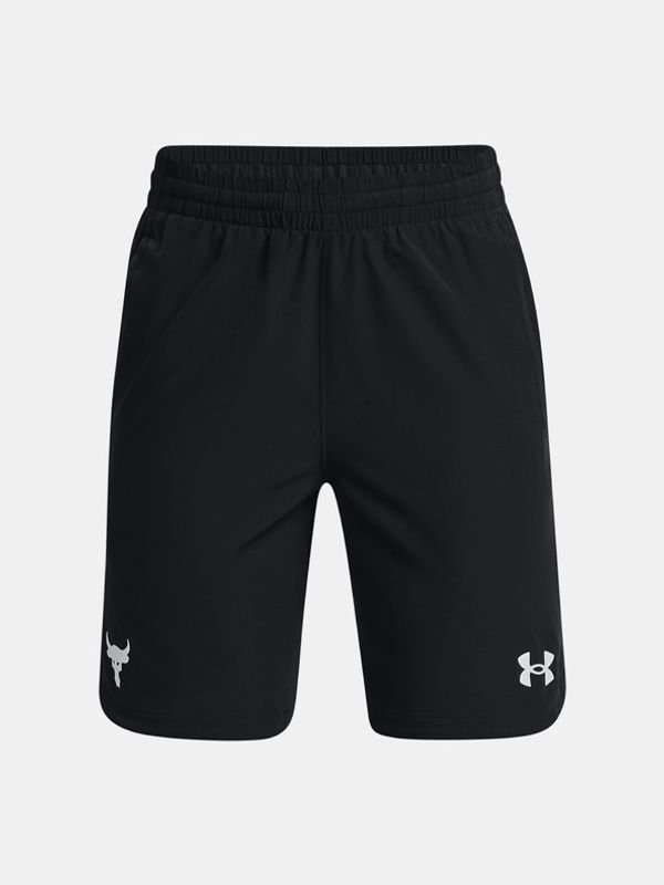 Under Armour Under Armour UA Project Rock Woven Szorty dziecięce Czarny