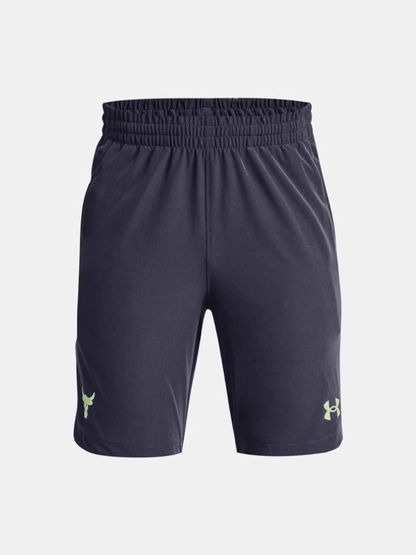 Under Armour Under Armour UA Project Rock Woven Szorty dziecięce Szary