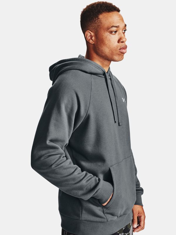 Under Armour Under Armour UA Rival Cotton Hoodie Bluza Szary