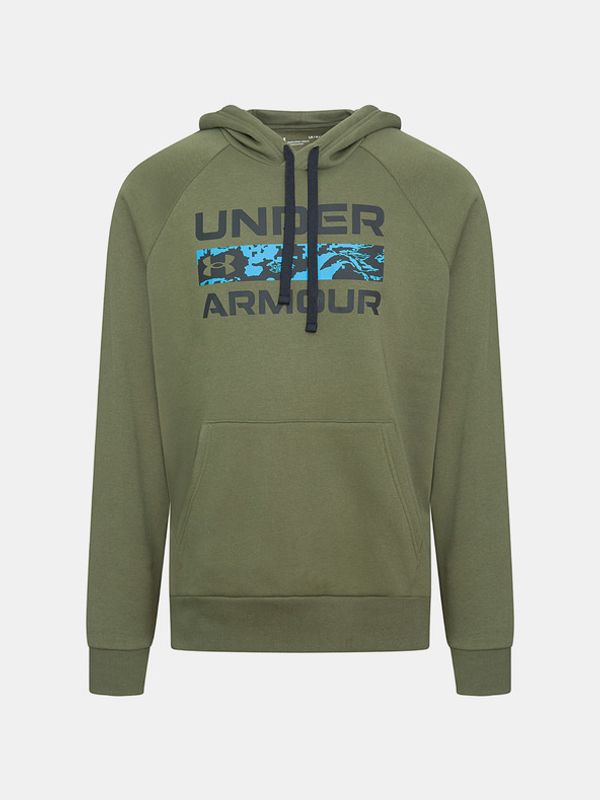 Under Armour Under Armour UA Rival Flc Signature HD Bluza Zielony