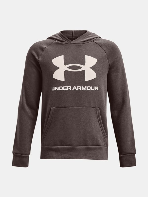 Under Armour Under Armour UA Rival Fleece Bluza dziecięca Brązowy