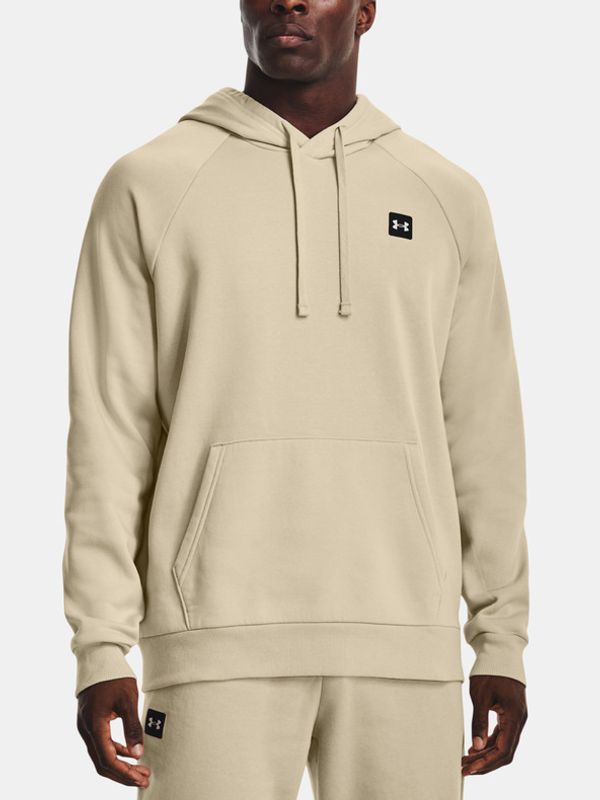 Under Armour Under Armour UA Rival Fleece Hoodie Bluza Beżowy