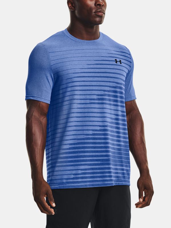 Under Armour Under Armour UA Seamless Fade SS Koszulka Niebieski