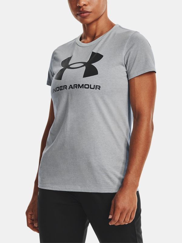 Under Armour Under Armour UA Sportstyle Logo SS Koszulka Szary