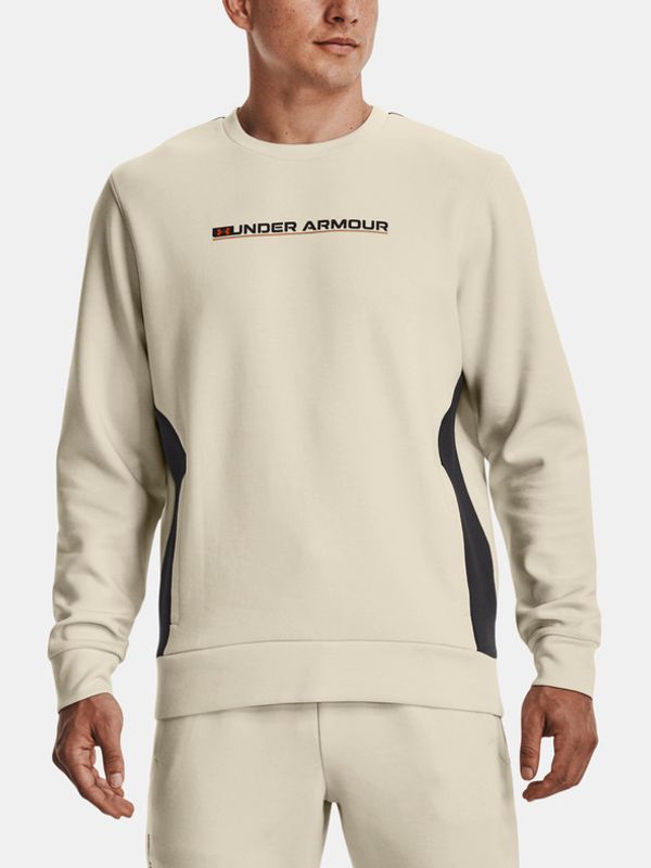 Under Armour Under Armour UA Summit Knit Crew Bluza Beżowy