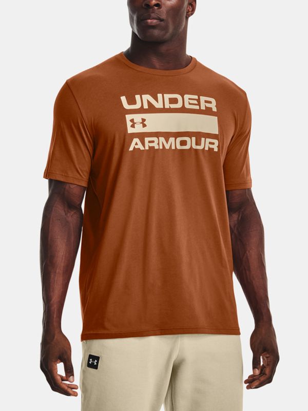 Under Armour Under Armour UA Team Issue Wordmark Koszulka Pomarańczowy