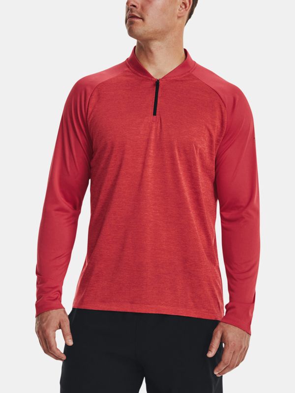 Under Armour Under Armour UA Tech 2.0 Novelty 1/4 Zip Koszulka Czerwony