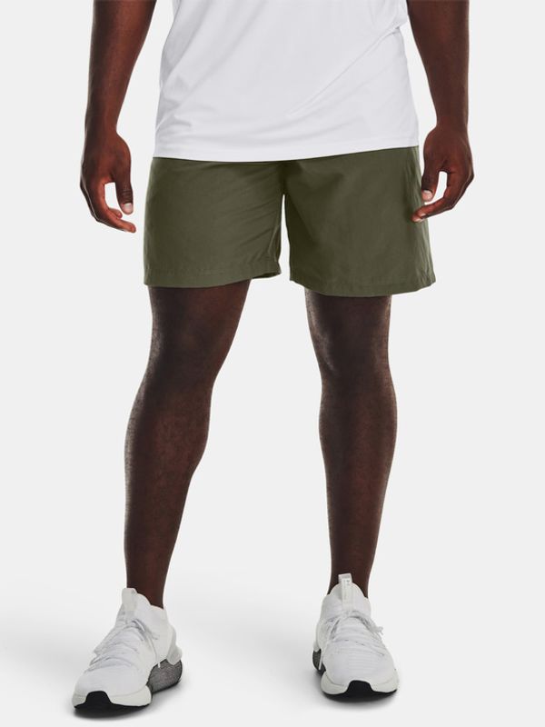 Under Armour Under Armour UA Woven Graphic Shorts-GRN Szorty Zielony