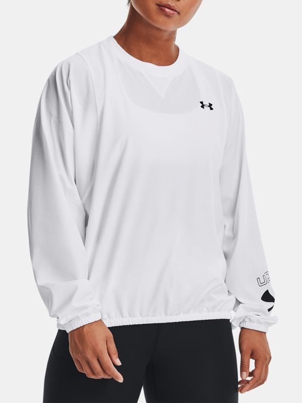 Under Armour Under Armour Woven Graphic Crew Bluza Biały