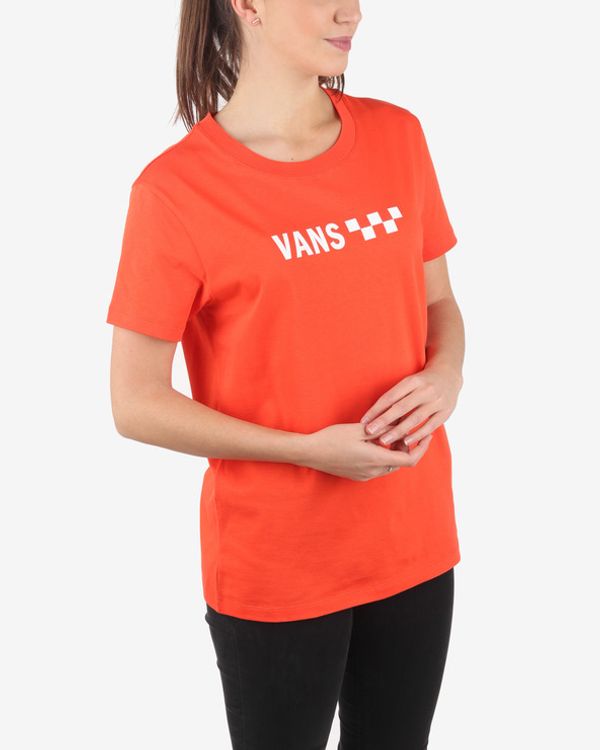 Vans Vans Brand Striper Koszulka Pomarańczowy