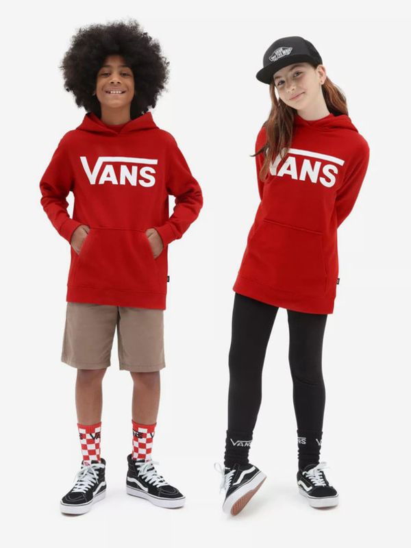 Vans Vans Classic Bluza dziecięca Czerwony