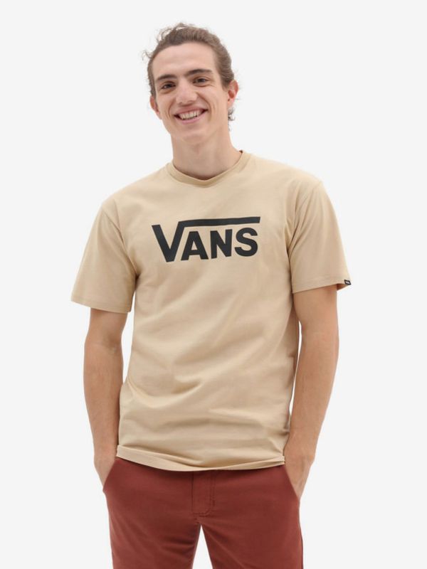 Vans Vans Classic Koszulka Beżowy