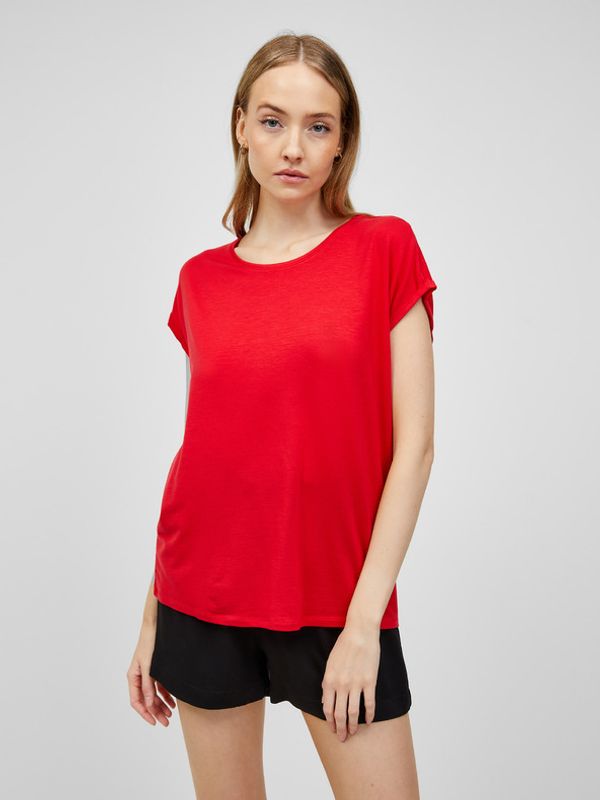 Vero Moda Vero Moda Ava Koszulka Czerwony